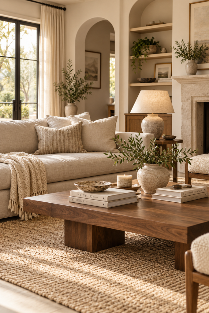 25 Luxury Living Room Ideas That Look Polished and Live Easy warm neutral living room retreat (2)