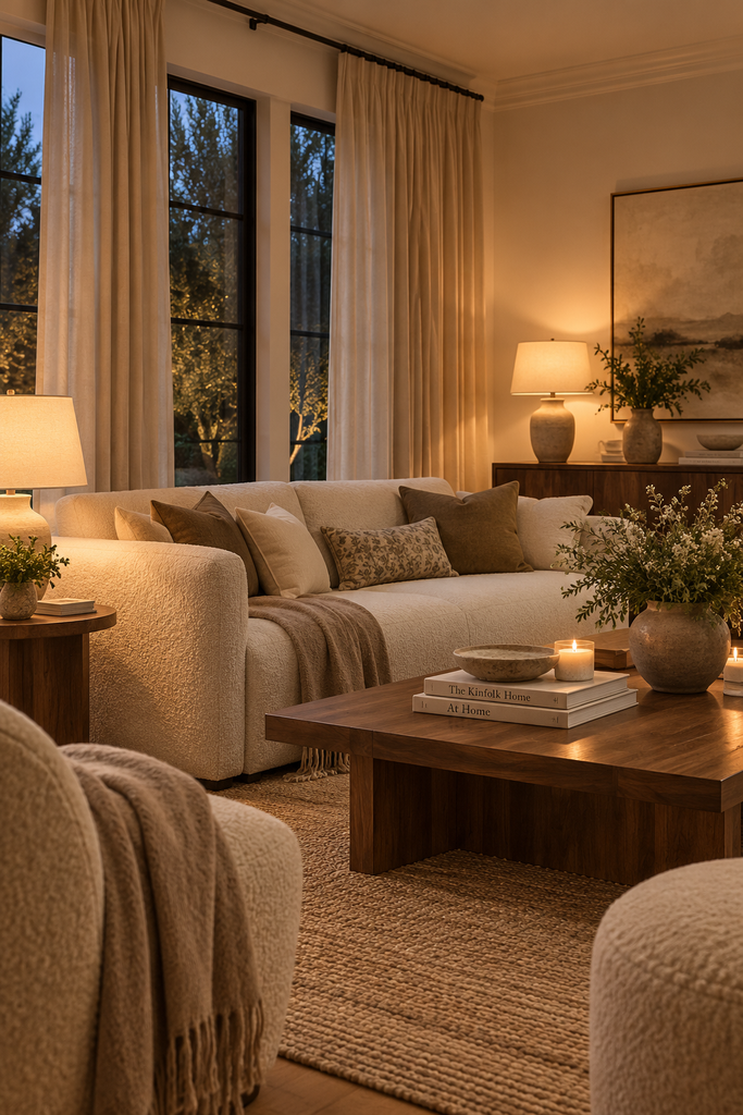 25 Luxury Living Room Ideas That Look Polished and Live Easy warm neutral living room retreat