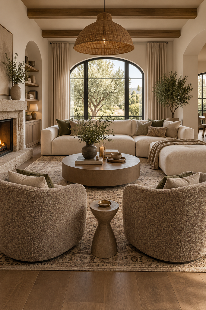 25 Luxury Living Room Ideas That Look Polished and Live Easy warm organic living room retreat